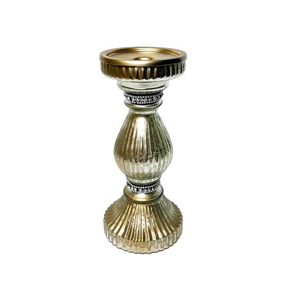 Gold Candle Holder Small