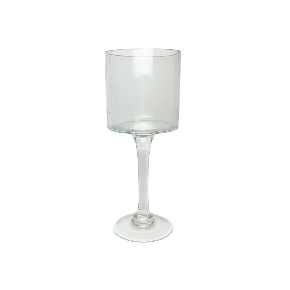 Clear Candle Holder Set Of 3 Small