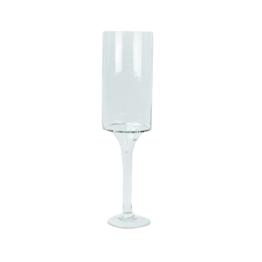Clear Candle Holder Set Of 3 Small