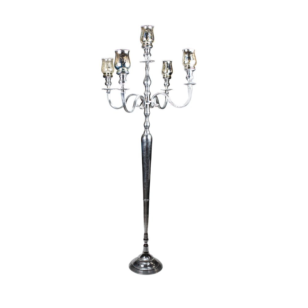 Large Silver Chandelier