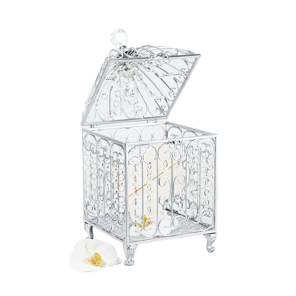 Gift Box Cage Gold